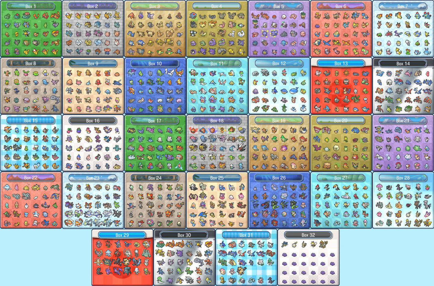 Pokemon Ultra Sun Moon Unlock Service All 807