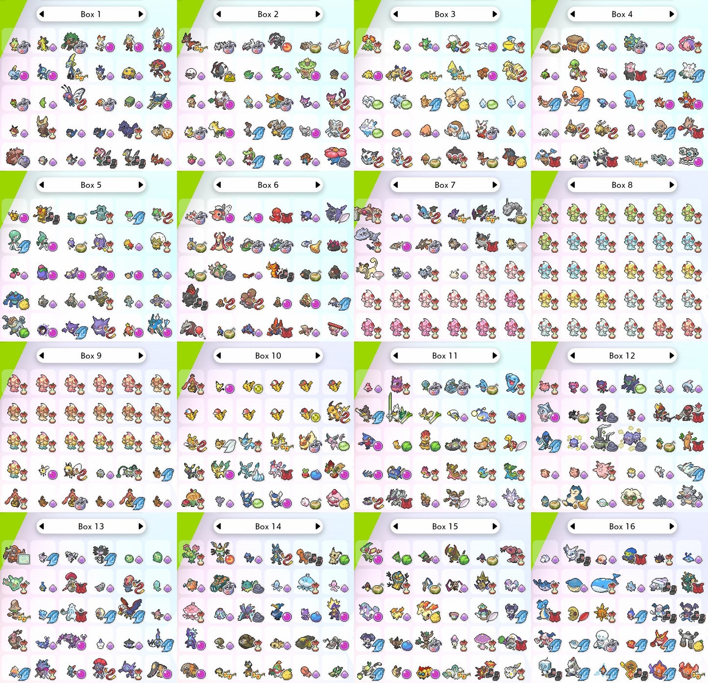 Pokémon Home Espada Escudo Galar Dex