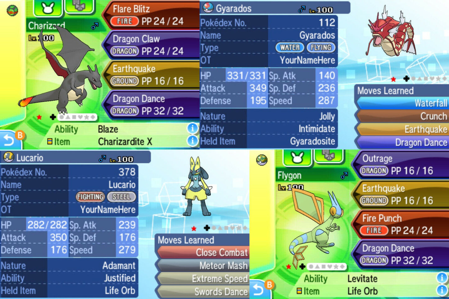Pokemon Ultra Sun Moon Unlock Service All 807