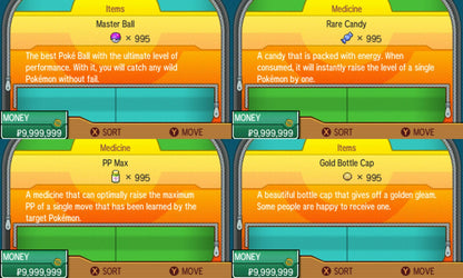 Pokemon Ultra Sun Moon Unlock Service All 807