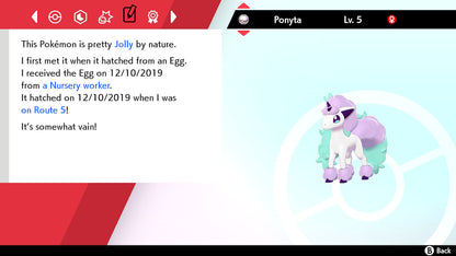 Pokémon Home Espada Escudo Galar Dex 