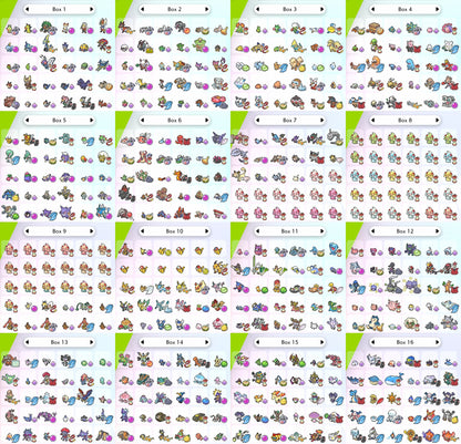 Pokémon Home Espada Escudo Galar Dex 