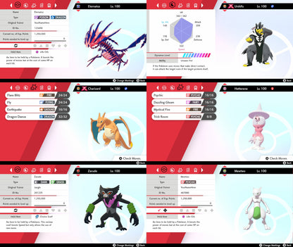 Pokémon Home Espada Escudo Galar Dex 